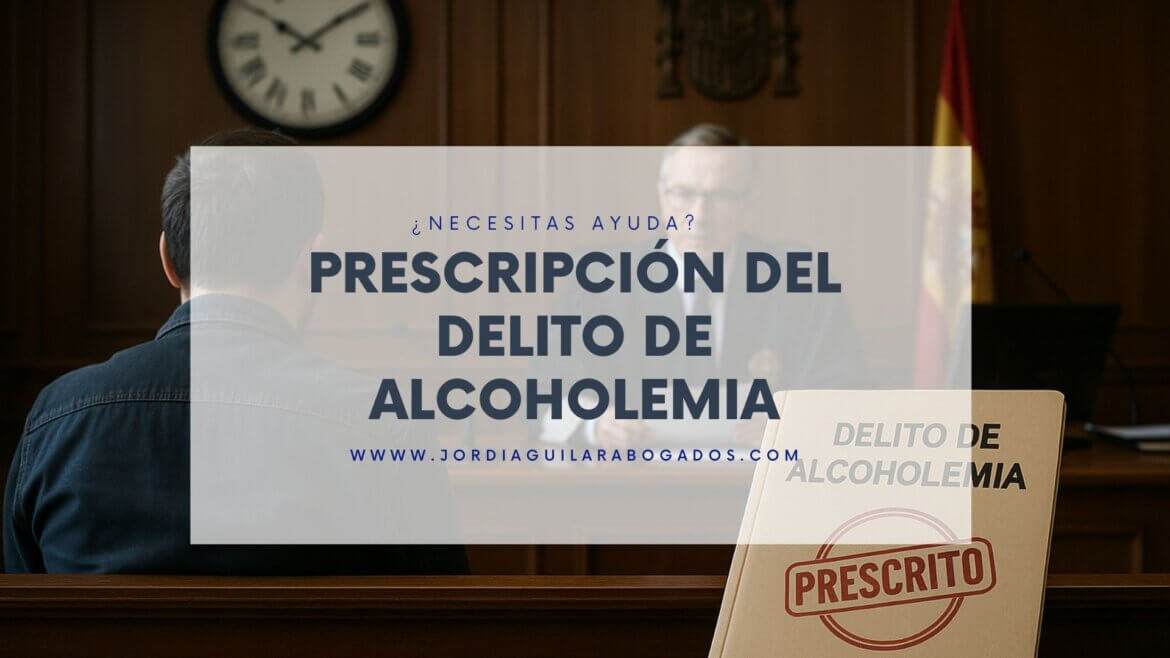 Prescripción delito alcoholemia