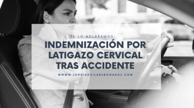 Indemnización por latigazo cervical tras accidente de trafico