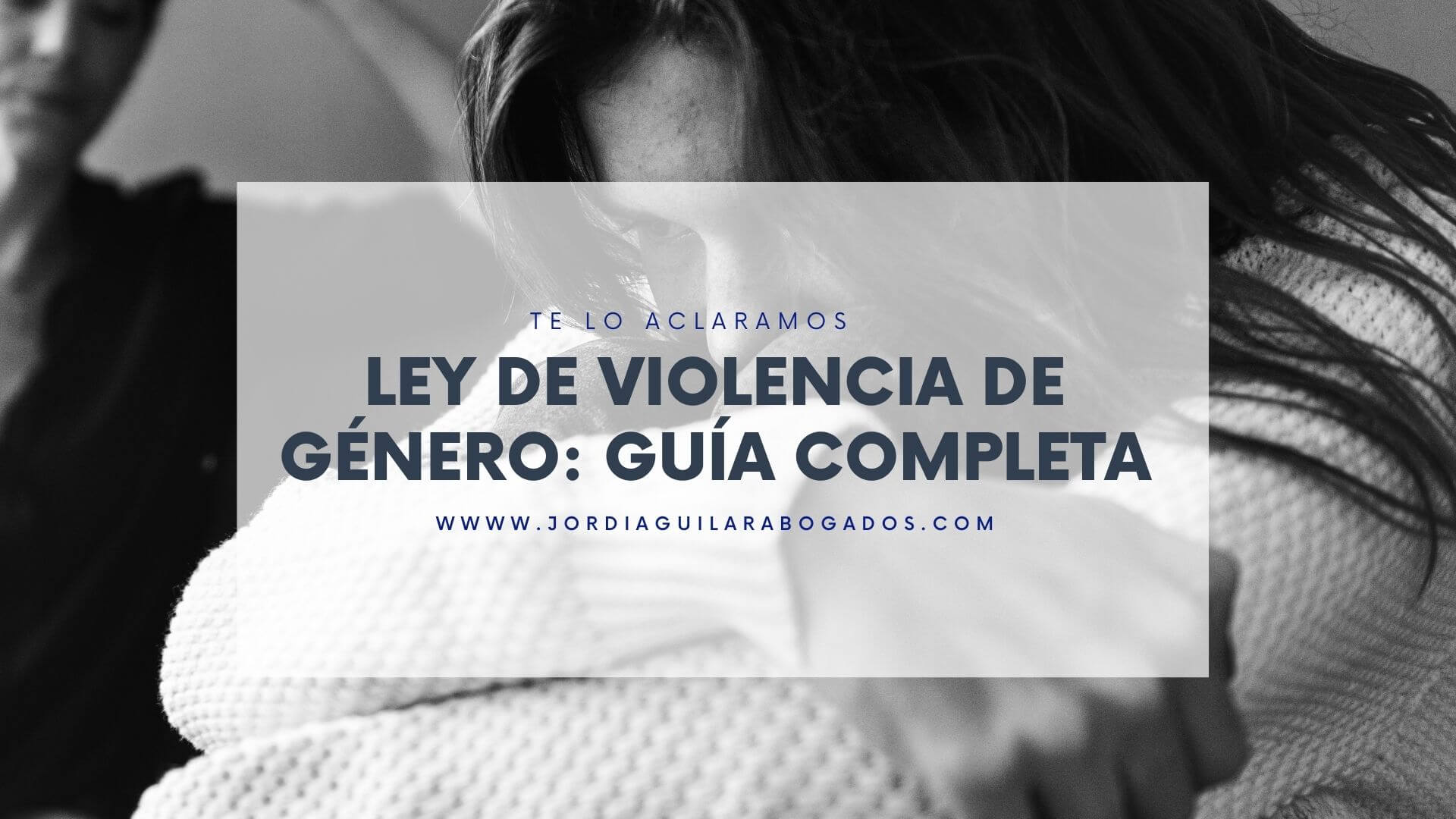 Ley violencia de género