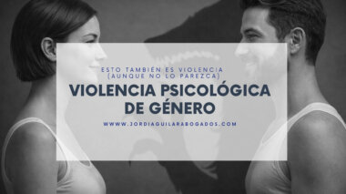 Violencia psicológica de género
